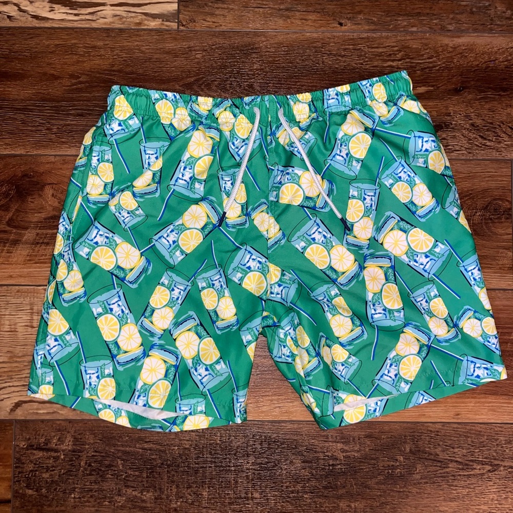 Never worn Crown and ivy swim trunks